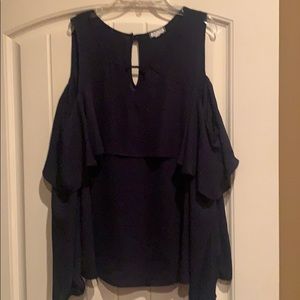 Cold shoulder blouse